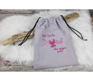 Stickdatei - Wäscheleine mit Spruch